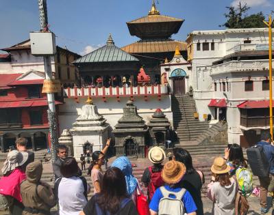 Halfday Tour of Pashupatinath Temple and Boudhanath Stupa 