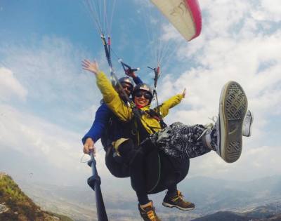 Paragliding in Pokhara